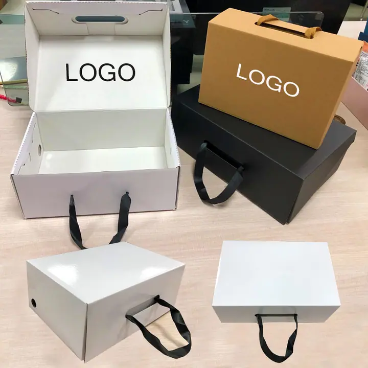 Foldable Cardboard Shoe Box