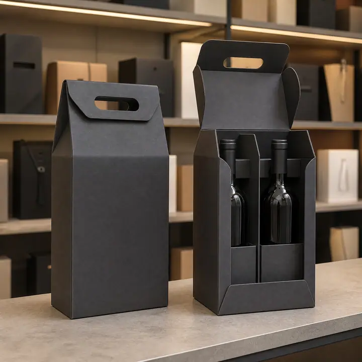 Charcoal Gray Bottle Carrier