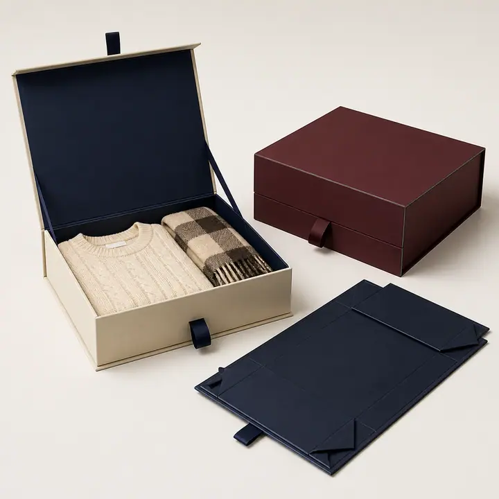 Collapsible Rigid Packaging Box