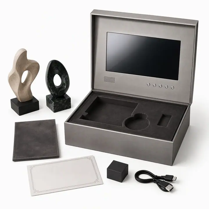 Digital LCD Screen Video Box Promotional Video Gift