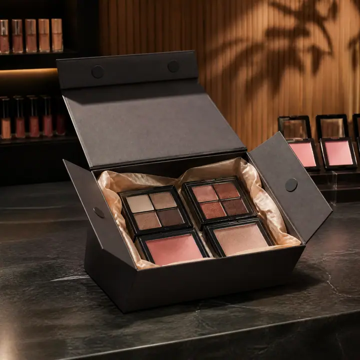 Ribbon Handle Cosmetic Gift Box