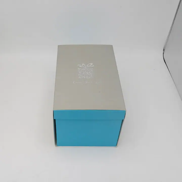 Skincare Cosmetics Set Blue Lid Base Gift Box