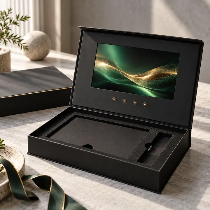 LCD video boxes